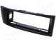 Radio mounting frame  1 DIN  Renault  black