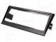 Radio mounting frame  1 DIN  Volvo  black