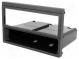 Radio mounting frame  1 DIN  Mazda  black
