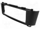 Radio mounting frame  1 DIN  Nissan  black