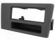 Radio mounting frame  1 DIN  Volvo  black