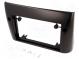 Radio mounting frame  2 DIN  Fiat  black