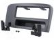 Radio mounting frame  1 DIN  Volvo  black