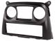 Radio mounting frame  1 DIN  Nissan  black