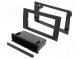 Radio mounting frame  2 DIN  Audi, Seat  anthracite