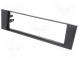 Radio mounting frame  1 DIN  Audi  black