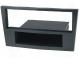 Radio mounting frame  1 DIN  Opel  stealth-black