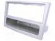 Radio mounting frame  1 DIN  Opel  matt-chrom