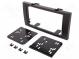 Radio mounting frame  2 DIN  Ford  black