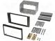 Radio mounting frame  2 DIN  Ford  anthracite