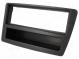 Radio mounting frame  1 DIN  Honda  black