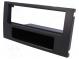 Radio mounting frame  1 DIN  Ford  black