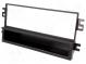 Radio mounting frame  1 DIN  Kia  black