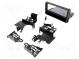 Radio mounting frame  1 DIN  Toyota  black