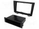 Radio mounting frame  2 DIN  Honda  black