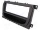 Radio mounting frame  1 DIN  Ford  black