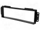 Radio mounting frame  1 DIN  Kia  black