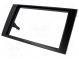 Radio mounting frame  2 DIN  Audi  black