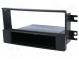 Radio mounting frame  1 DIN  Kia  black