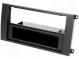 Radio mounting frame  2 ISO  Porsche  black