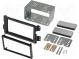 Radio mounting frame  2 DIN  Opel, Suzuki  black