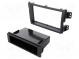 Radio mounting frame  2 DIN  Opel, Suzuki  black