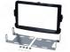 Radio mounting frame  2 DIN  Dacia  black gloss