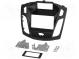 Radio mounting frame  2 DIN  Ford  black