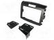 Radio mounting frame  2 DIN  Honda  anthracite