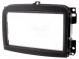 Radio mounting frame  2 DIN  Fiat  black