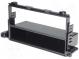 Radio mounting frame  1 DIN  Hyundai  black