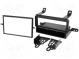 Radio mounting frame  1 DIN  Nissan  black
