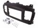 Radio mounting frame  2 DIN  Citroën, Peugeot, Toyota  black