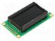 Display  LCD  alphanumeric  VA Negative  8x2  LED  Char 5.56mm