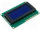 Display  LCD  alphanumeric  STN Negative  16x4  blue  LED  PIN 16