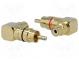 Adapter  RCA socket,RCA plug  set includes 2 adapters