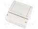 Enclosure  wall mounting  X 166mm  Y 161mm  Z 72.5mm  RCP  ABS