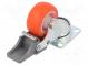 Transport wheel  Ø  40mm  W  18mm  H  59mm  torsional with lock