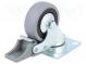 Transport wheel  Ø  50mm  W  20mm  H  67mm  torsional with lock