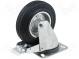 Transport wheel  Ø  150mm  W  40mm  H  182mm  torsional with lock