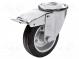 Transport wheel  Ø  200mm  W  50mm  H  236mm  torsional with lock