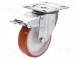 Transport wheel  Ø  100mm  W  30mm  H  128mm  torsional with lock