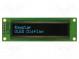 Display  OLED  alphanumeric  20x2  Dim  116x37x9.8mm  blue  PIN  16