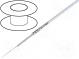 Wire  coaxial  RG179BU  1x75Ω  stranded  steel, copper plated  FEP