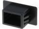Stopper  polyamide  black  UL94V-2  Panel thick 1.4÷3.5mm  C 12mm
