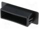 Stopper  polyamide  black  UL94V-2  Panel thick 1.4÷3.5mm  C 12mm