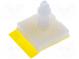 Self-adhesive holder  polyamide  L  11.11mm  Ø2  2.54mm