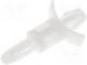 PCB distance  polyamide  L  9.5mm  snap fastener  natural  UL94V-2