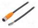 Connection lead  M12  PIN  5  straight  2m  plug  60VAC  4A  -25÷80°C