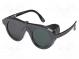 OSH  safety spectacles  plastic  Size  one size  Conform to  DIN 5
